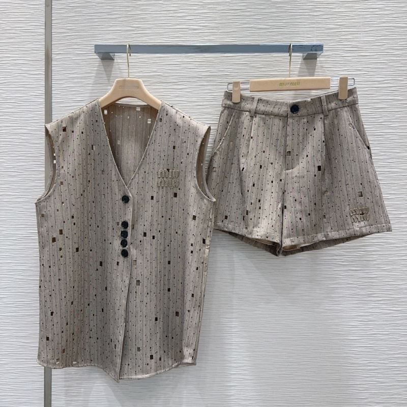 Miu Miu Short Suits